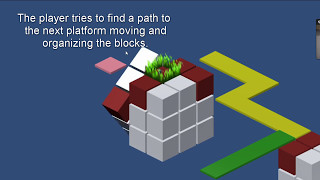 Simple Rubik's Cube Puzzle Game