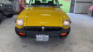 1979 MG MGB Walk Around