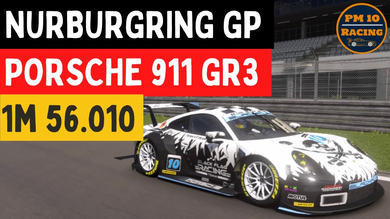 GT7 Lap Time Challenge - Nurburgring GP - Porsche 911 GR3 - YouTube