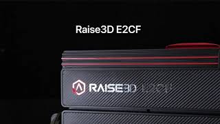 Raise3D Yeni E2CF - Karbon Fiber Baskı Destekli Profesyonel 3D Yazıcı