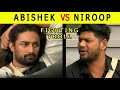 Bigg Boss Tamil Season 5 Abhishek Priyanka and Niroop Fight Troll | Abhishek Elimination