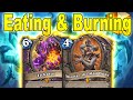 Eating & Burning Resurrect Priest Deck To The Ground At March of the Lich King Mini-Set| Hearthstone