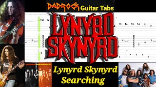 Searching - Lynyrd Skynyrd - Guitar + Bass TABS Lesson
