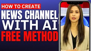 How To Create A News Channel With AI | FREE News Video Generator And AI News Anchor Tutorial