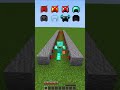 armor vs laser in minecraft🤯 はいよろこんで shorts