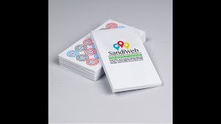 Frosted Plastic Business Cards | SandiWeb