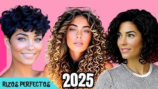 Descubre los CORTES que Transformarán tus RIZOS en 2025: ¡Tendencias IRRESISTIBLES! ✨💇‍♀️🔥