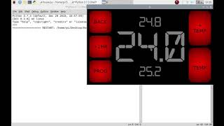Heating & Security Control Part 18 - Raspberry Pi coding python tkinter gui
