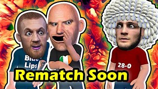Conor McGregor & Dana White Pushing for Khabib Rematch