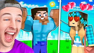 The WEIRDEST Minecraft Animation! (BUFF STEVE)