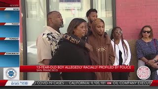 13-year-old boy allegedly racially profiled by police