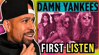 Rapper FIRST time REACTION to Damn Yankees - High Enough! Is that uncle TED...