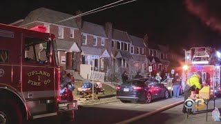 2-Alarm Fire Damages Rowhome In Delaware County