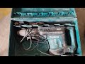 How to repair Makita rotary hammer drill HM1213C dissasemble