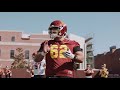 video from usc s first spring football practice