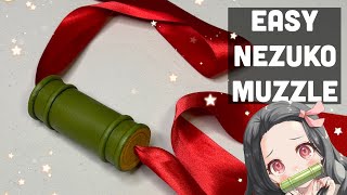 Nezuko Muzzle Tutorial