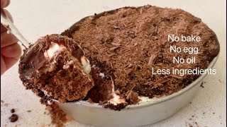 Oreo Chocolate Cake  | No egg  No Oven No oil  | Easy dessert recipe 簡單好吃的奥利奥巧克力蛋糕