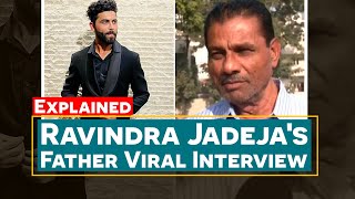"Our Relationship is Finished Because of her" Ravindra Jadeja's Father on his Wife Rivaba