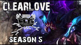 EDG Clearlove Reksai vs Gragas Jungle Ranked Challenger Korea