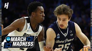 Saint Peter's Peacocks vs Purdue - Game Highlights | SWEET 16 | March 25, 2022 March Madness