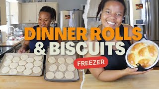 Freezer Dinner Rolls N' Biscuits