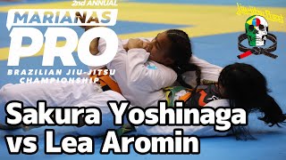 【FULL FIGHT】Sakura Yoshinaga vs Lea Aromin / MARIANAS PRO JAPAN 2023【ブラジリアン柔術】吉永さくら vs リア・アロミン