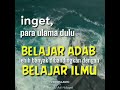 Adab lebih Utama dari pada Ilmu#ustadihidayat