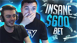 INSANE $600 BET WITH LINKZY (3 TRICKSHOTS)