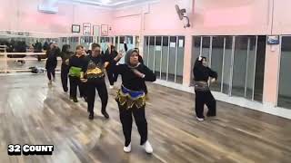 MERE MEHBOOB MERE SANAM LINE DANCE / Choreo by Vee Trias (INA) / August 2024