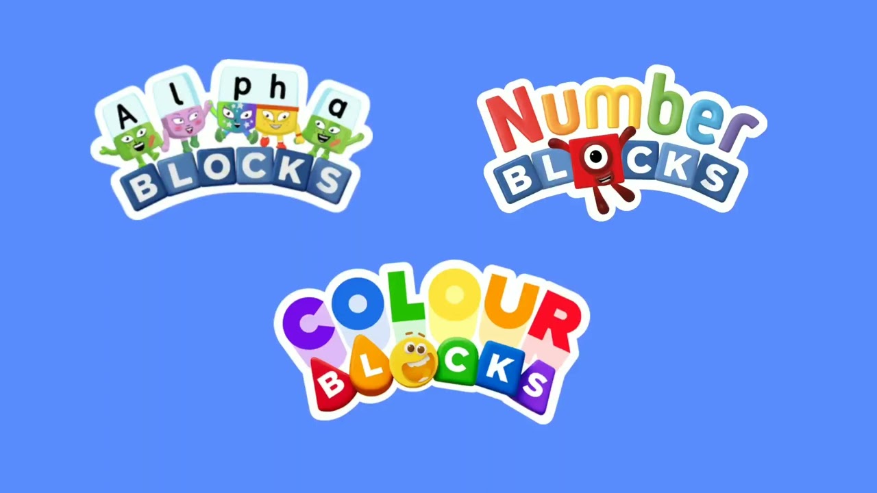 Alphablocks Numberblocks & Colourblocks Logo - YouTube