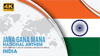 Jana Gana Mana - India National Anthem Final Render 4K 2023