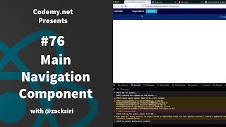 React: Main Navigation Component - [076]