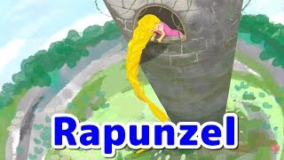 絵本 英語朗読 読み聞かせ 字幕付き｜ラプンツェル／Rapunzel【Japanese Fairy Tales in English】