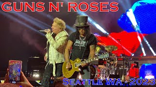 V#301 GUNS N' ROSES - Sweet Child O' Mine | Live concert at Climate Pledge Arena Seattle, WA - 2023
