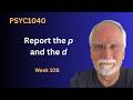 Cohen's d and Confidence Intervals: Measuring What Actually Matters | PSYC1040 Week 10B