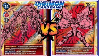 Ragnaloardmon Black vs BlitzGreymon Red | Digimon BT3 CLASSIC