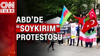 ABD'deki Türkler "Soykırım" kararını protesto etti!