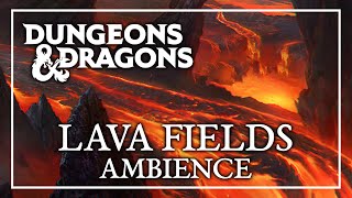 🌋D\u0026D VOLCANO AMBIENCE🌋 Dungeons \u0026 Dragons RPG Lava Magma Ambience Roleplaying ASMR Sounds