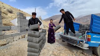 How Isaac built a dream hut with blocks and Masoumeh cooked a unique meal!