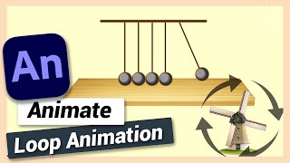 How to Loop Animation | Adobe Animate CC Tutorial