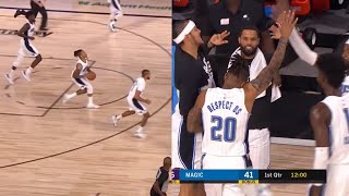 MARKELLE FULTZ FROM 3/4 OF THE COURT! MAGIC vs KINGS