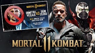 Mortal Kombat 11 - Kombat Pack Voice Details Revealed & A Skin Causing Copyright?!