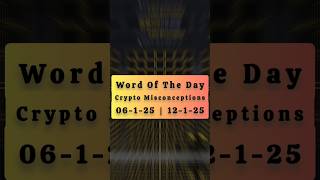 Word Of The Day Binance Today | Crypto Misconceptions | Wodl Answers | Wotd #binance7wordwodlanswer