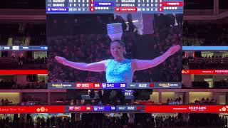 Chinese New Year Red Panda Acrobat Unicycle Performance // Sacramento Kings Golden 1 Center