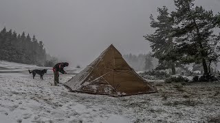 Best Winter Snow Camping of 2023 | Hot Tent Snow Camping