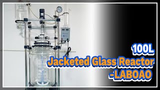 100L Jacketed Glass Reactor - LABOAO