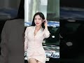 4k 피트니스 모델 신새롬 shin saerom romi 오토살롱위크 포즈캠 룩북 원피스 직캠