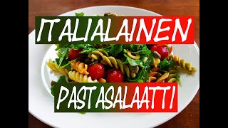 Italialainen pastasalaatti- Helppo ja nopea (gluteeniton)