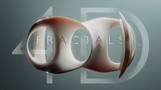 Passing through 4 Dimensions | Fractals in Blender