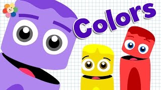 Colors for Kids | Learning the color Purple | Color Crew | BabyFirst TV